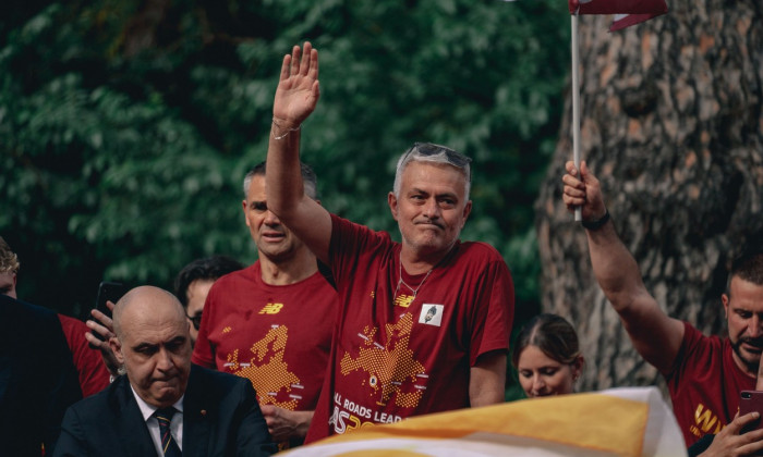 AS Roma UEFA Conference League Victory Parade, Rome, Italy - 26 May 2022