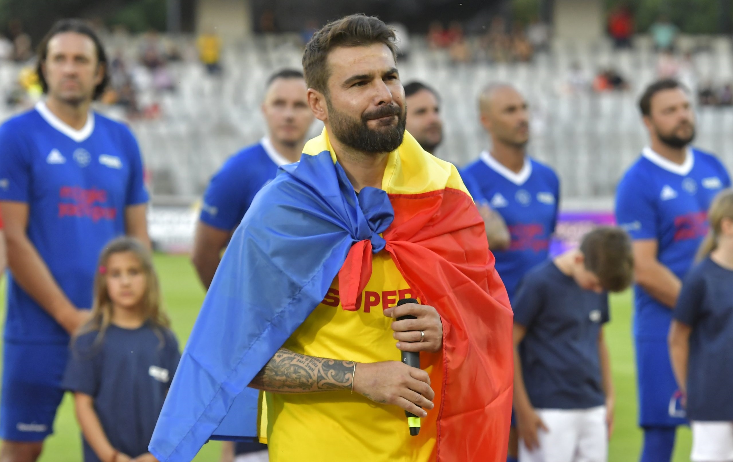 Adrian Mutu a marcat în meciul de retragere! Team Romania - Team World Stars s-a încheiat 3-3