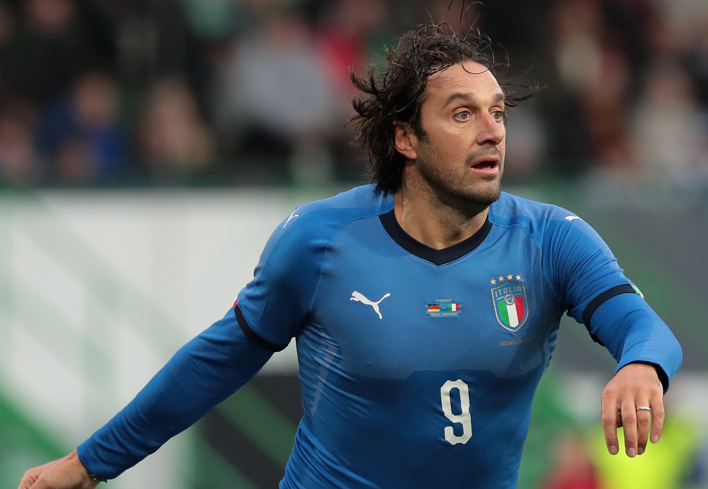 De cine a fost surprins Luca Toni la meciul de retragere al lui Mutu: "E prima dată când îl văd"