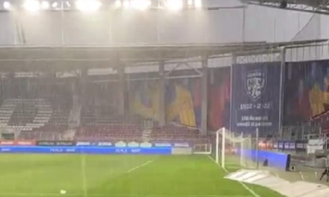 Stadionul Giulești, cu patru ore înainte de România - Muntenegru / Foto: Instagram@mariancodirla