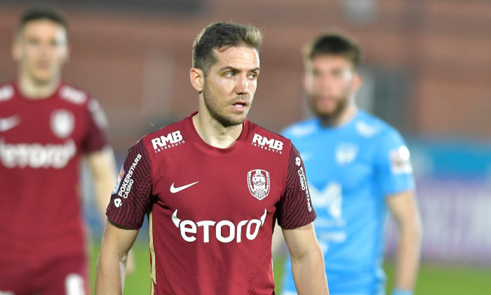 FOTBAL:FC VOLUNTARI-CFR CLUJ, PLAY OFF LIGA 1 CASA PARIURILOR (24.04.2022)