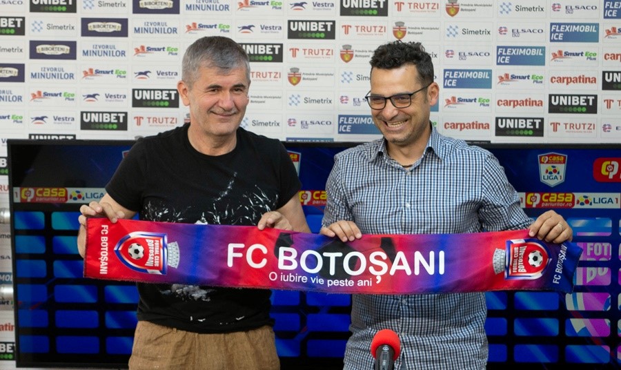 Mihai Teja, prezentat oficial la FC Botoșani. “Domnul Iftime respectă decizia antrenorilor” Care este obiectivul