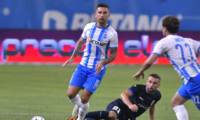 FOTBAL:UNIVERSITATEA CRAIOVA-KF LACI, CONFERENCE LEAGUE (29.07.2021)