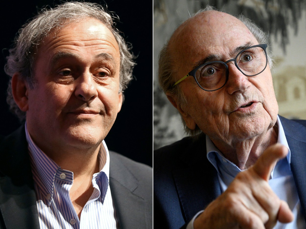 Michel Platini și Sepp Blatter scapă de închisoare cu executare! Pedeapsa cerută de procurori