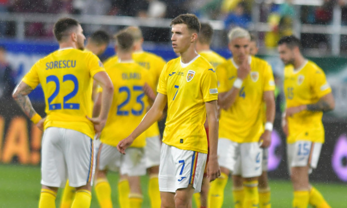 Octavian Popescu, după România - Muntenegru / Foto: Sport Pictures