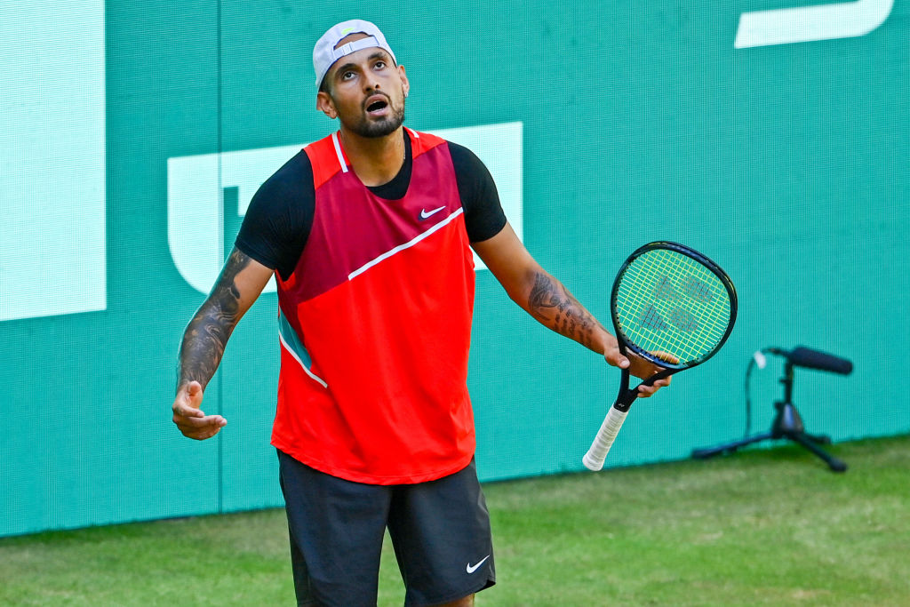 Nick Kyrgios, din nou în centrul atenției! Australianul și-a ieșit din minți la Halle