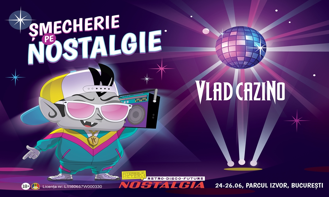 (P) Șmecherie pe Nostalgie: Vlad Cazino sponsorizează Festivalul Nostalgia 2022