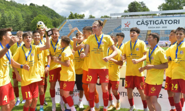 FCSB U15, după câștigarea Supercupei României / Foto: fcsb.ro