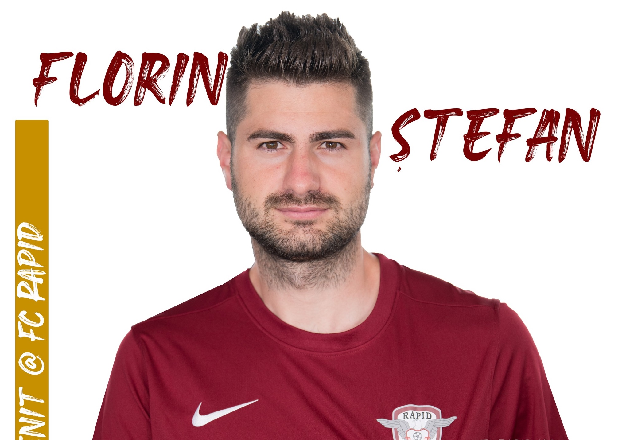 OFICIAL | Florin Ștefan a semnat cu Rapid. Prima reacție a jucătorului