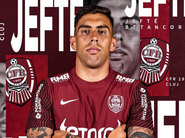 OFICIAL Jefte Betancor a semnat cu CFR Cluj