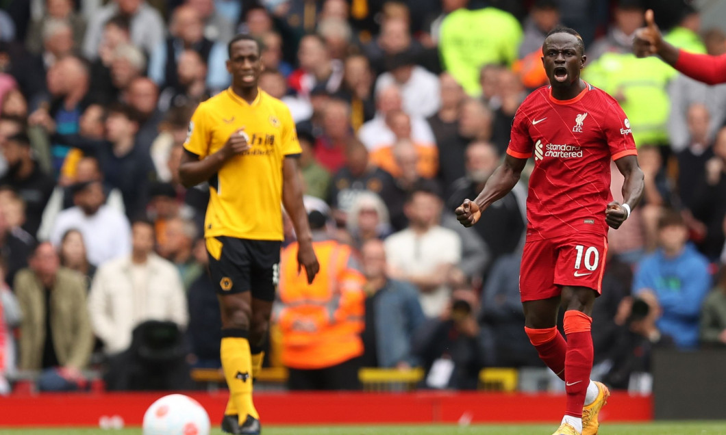 Sadio Mane, în tricoul lui Liverpool / Foto: Profimedia