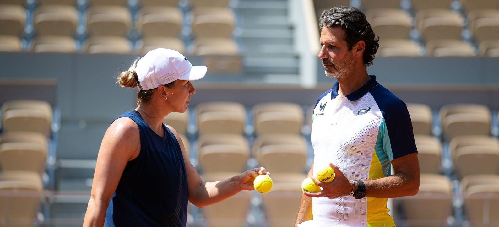 Ce făcea Patrick Mouratoglou în timp ce Simona Halep era învinsă dramatic în semifinale la Birmingham