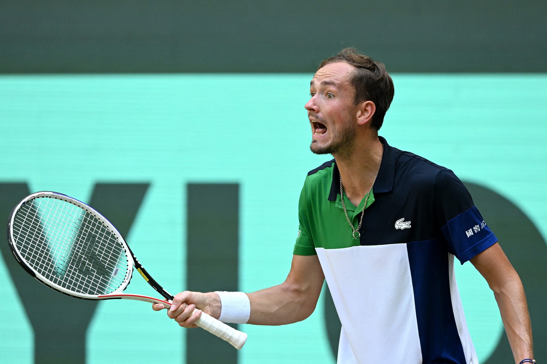 Moment cum rar se vede: Daniil Medvedev a urlat la antrenor în timpul finalei de la Halle. Ce a urmat