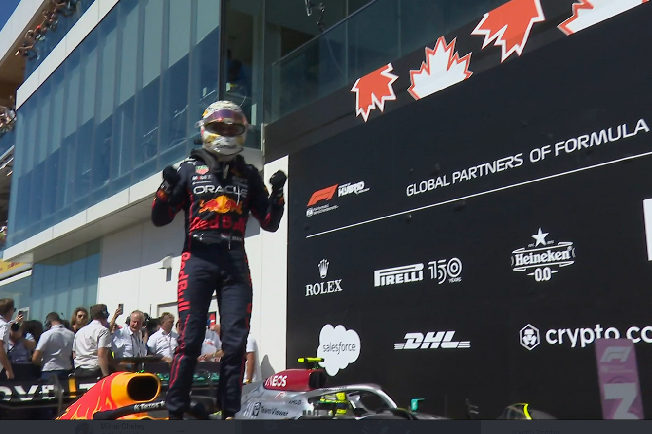 Max Verstappen s-a impus în Marele Premiu al Canadei! Al 6-lea succes al sezonului pentru liderul ierarhiei piloților