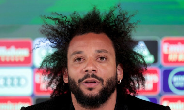 Madrid, Spain, 13.06.2022.- Marcelo Vieira says goodbye to Real Madrid after 16 years wearing white and 25 titles, which makes him the white team's most successful footballer. Press Conference. "It's my happiest day since I arrived at Real Madrid" "Thanks