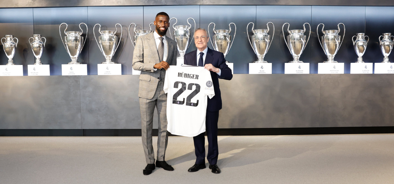 Antonio Rudiger, prezentat oficial la Real Madrid. Florentino Perez a vorbit din nou despre Kylian Mbappe