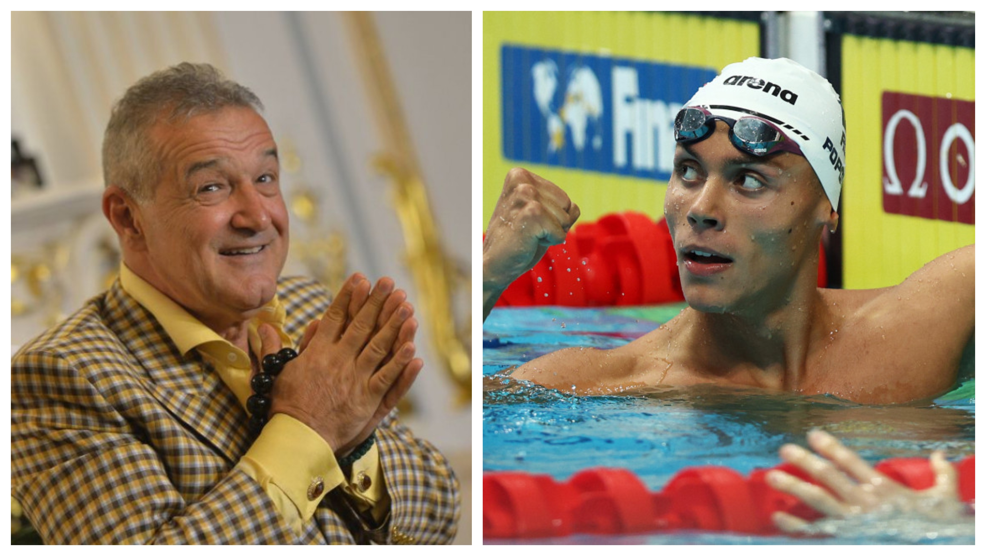 Cum își explică Gigi Becali performanța uriașă realizată de David Popovici, noul campion mondial la 200 m liber