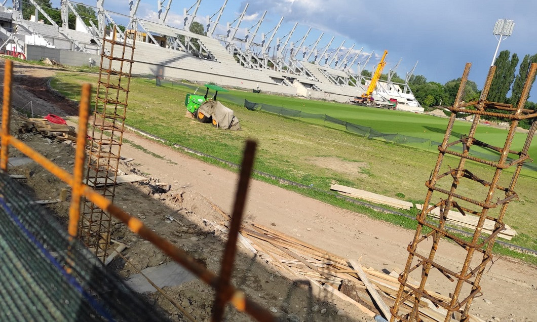 Stadionul din Târgoviște, iunie 2022 / Foto: Digi Sport
