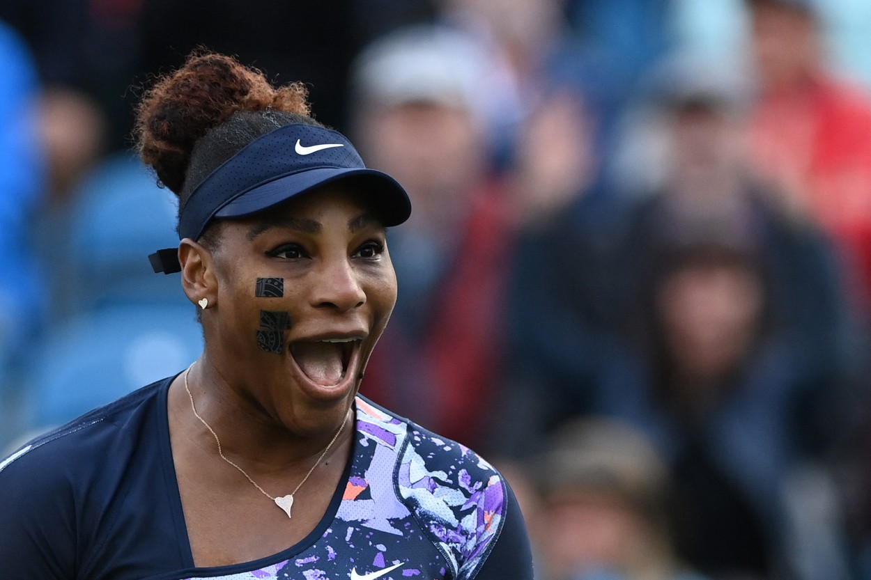 Nimeni n-a reușit să-și dea seama ce are Serena Williams pe față. Imaginile au făcut rapid înconjurul lumii