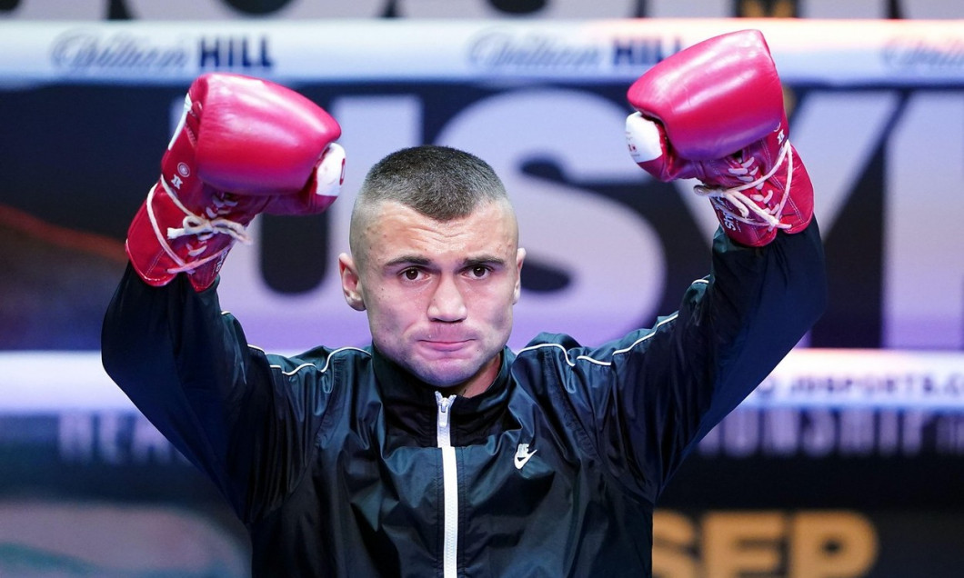 Maxim Prodan during a Media Workout at Indigo at The O2, London. Picture date: Tuesday September 21, 2021.