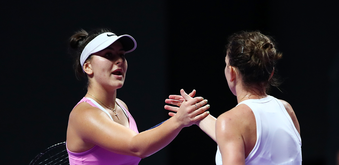 Simona Halep - Bianca Andreescu, în semifinale la WTA Bad Homburg. Când se joacă meciul