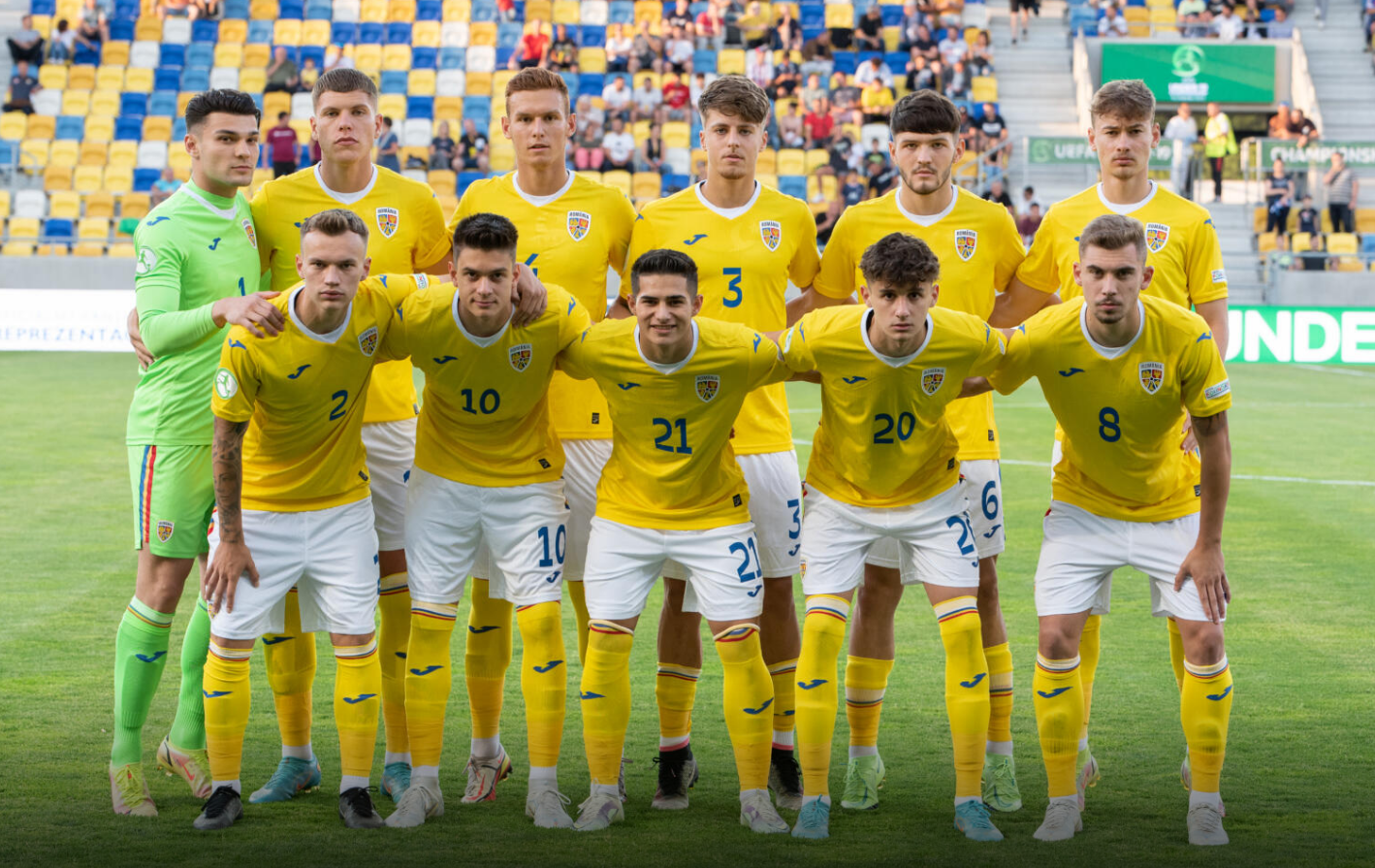 România U19 - Slovacia U19 0-1. ”Tricolorii” au ratat prezența la barajul pentru Cupa Mondială U20, după ce au luat gol în minutul 90+5