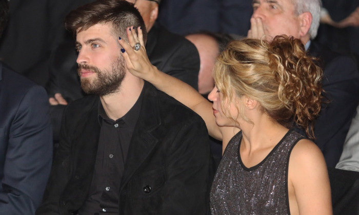 SHAKIRA Y PIQUE MUY COMPLICES EN UN ACTO EN BARCELONA