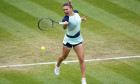 Simona Halep in action on day nine of the Rothesay Classic Birmingham at Edgbaston Priory Club. Picture date: Sunday June 19, 2022.