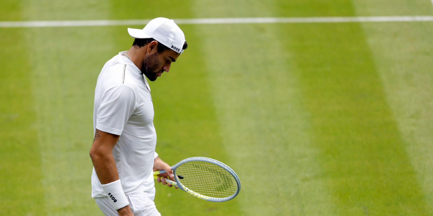 Matteo Berrettini, OUT de la Wimbledon: a aflat că are COVID-19 cu doar câteva ore înaintea meciului