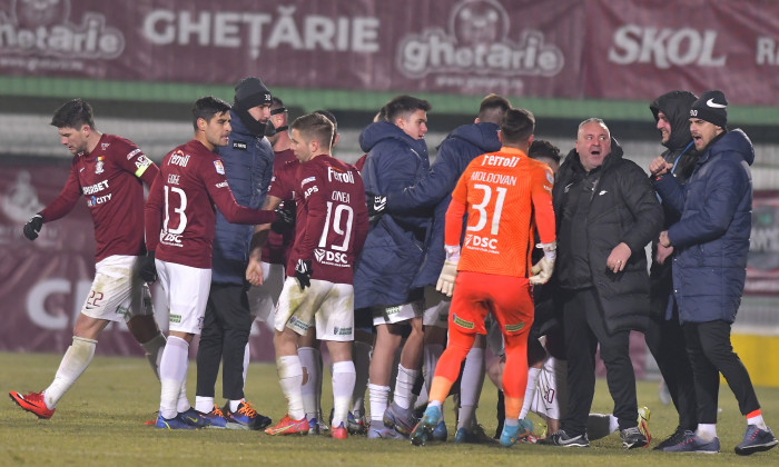 FOTBAL:RAPID BUCURESTI-SEPSI OSK SFANTU GHEORGHE, LIGA 1 CASA PARIURILOR (11.02.2022)