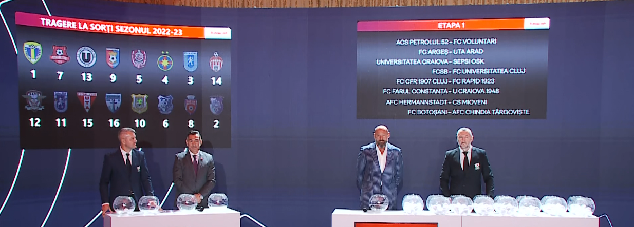Program play-off Liga 1, sezonul 2022-2023! FCSB - Rapid și CFR - Farul, în ultima etapă. Clasament după înjumătățire