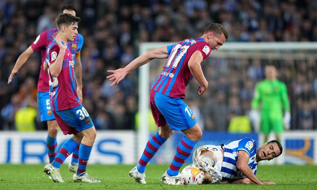 Real Sociedad v FC Barcelona - La Liga Santander