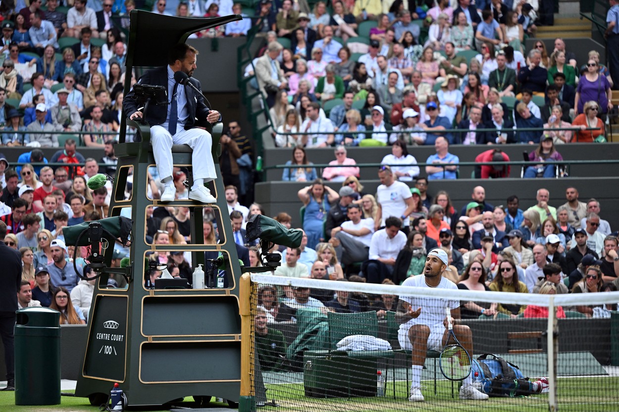 Nick Kyrgios nu se dezminte! Australianul, o nouă ieșire necontrolată la Wimbledon! ”Ești prost?”