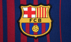 Close up of FC Barcelona Home Kit.