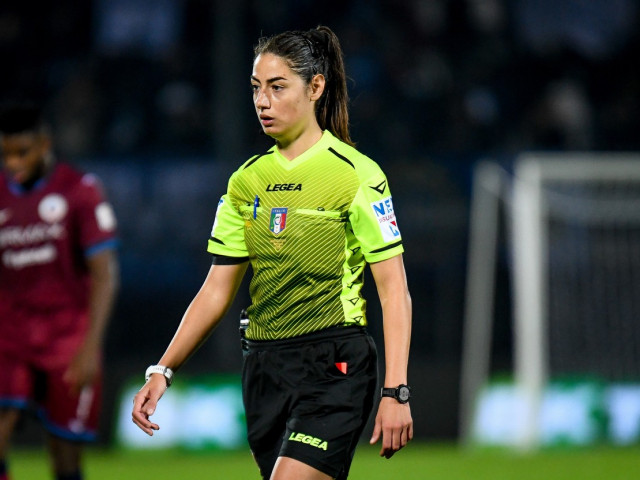 La prima donna ad arbitrare in Serie A