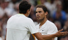 Rafael Nadal și Lorenzo Sonego / Foto: Profimedia