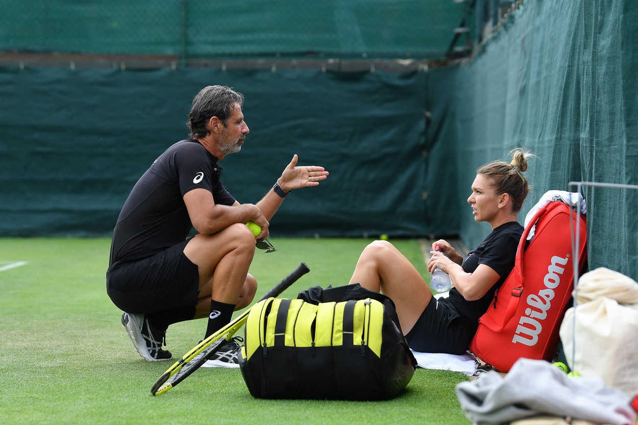 Răspunsul Simonei Halep pentru Patrick Mouratoglou a venit imediat