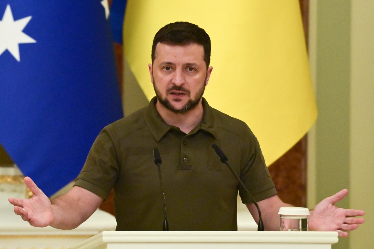 Un fotbalist legendar al Ucrainei, pedepsit dur de Volodymyr Zelensky