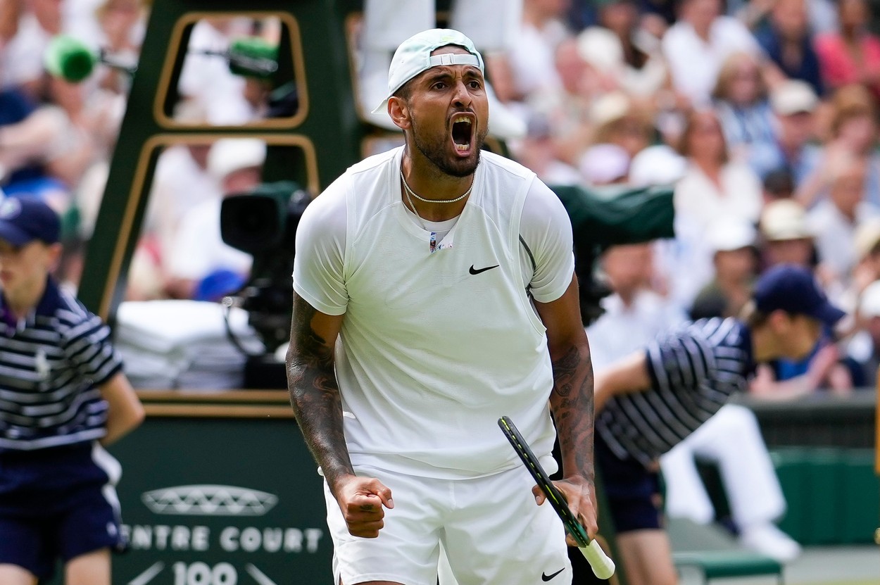 “Trișează, manipulează, abuzează” Nick Kyrgios, pus la zid la Wimbledon! Australianul s-a calificat în “sferturi”