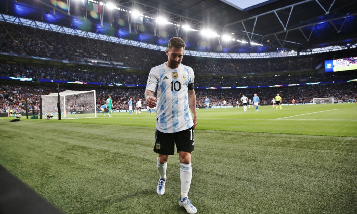 Argentina v Italy, UEFA Finalissima 2022, Football, Wembley Stadium, London, UK - 01 Jun 2022