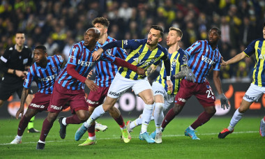Turkish Super League football match between Fenerbahce and Trabzonspor at Ulker Stadium n Istanbul , Turkey on March 06 , 2022.