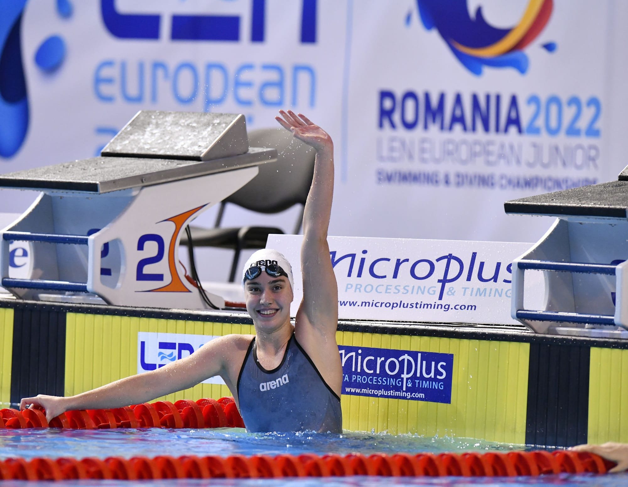 Bianca Costea a cucerit medalia de argint în proba de 50 metri liber la Campionatul European de înot pentru juniori de la Otopeni