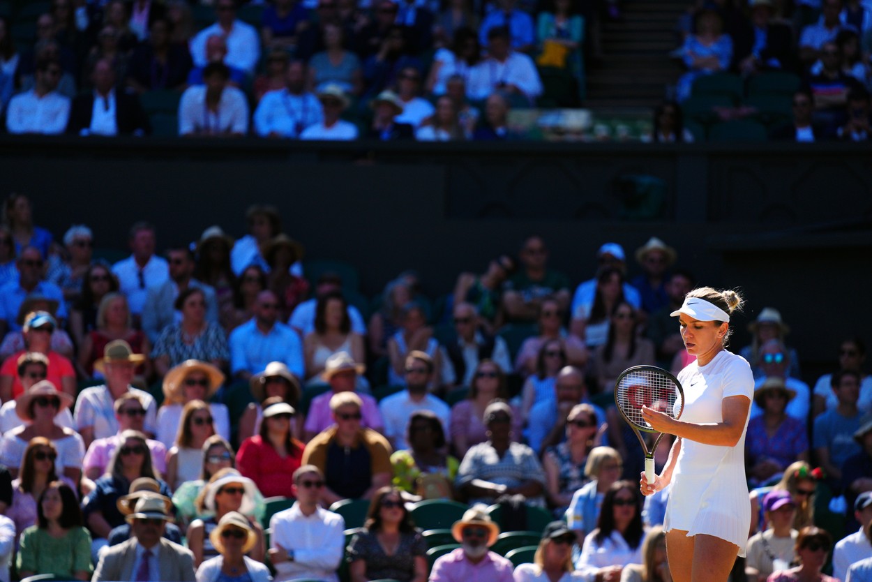 O româncă era ultima jucătoare care câștigase un set cu Simona Halep la Wimbledon, înaintea Elenei Rybakina