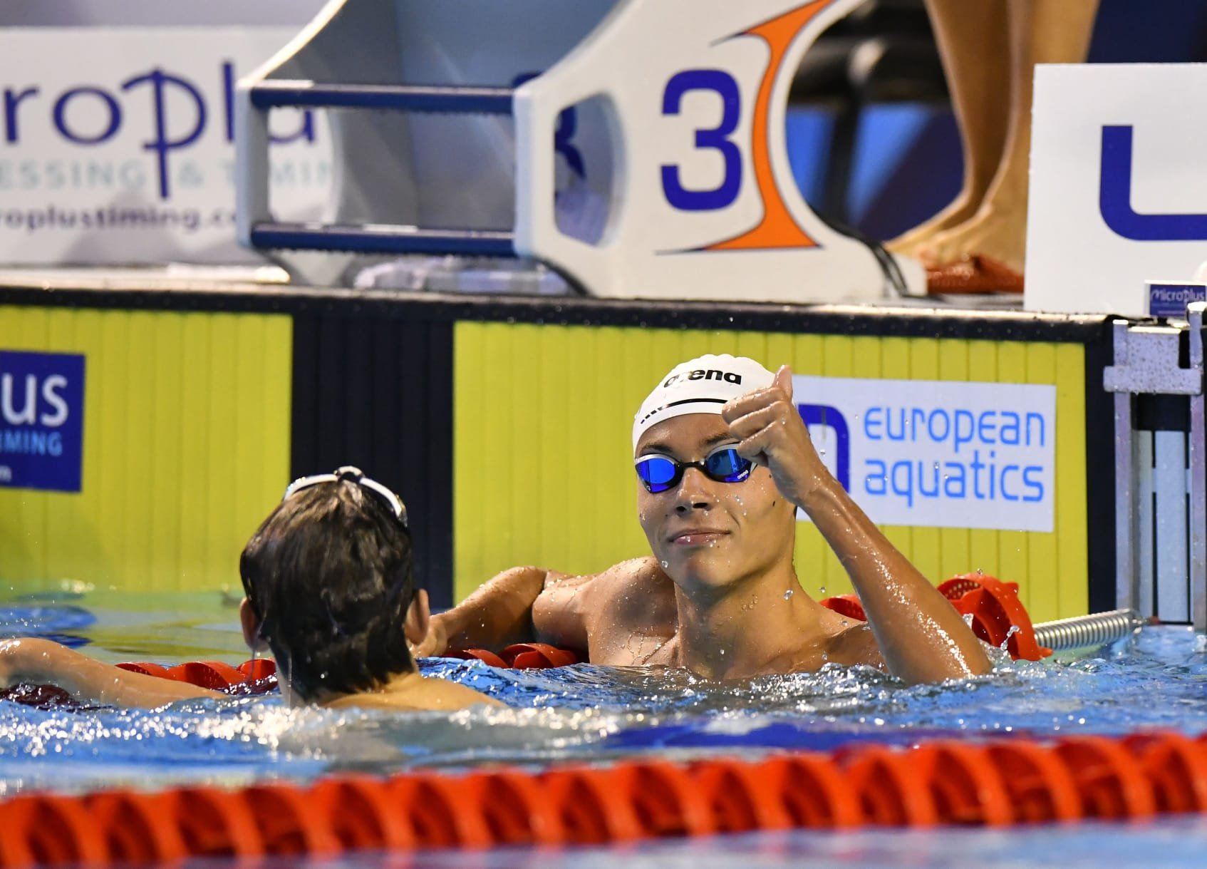 David Popovici, calificat în semifinalele probei de 50 de metri liber la Campionatul European de înot pentru juniori de la Otopeni