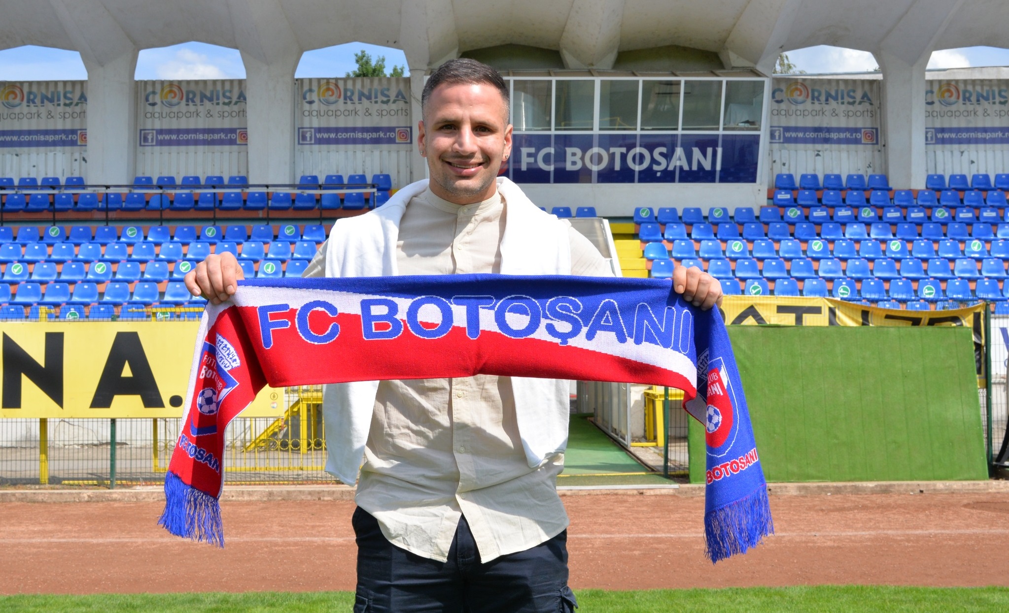 FC Botoșani a transferat un jucător trecut prin Serie A! Noua achiziție a lui Mihai Teja
