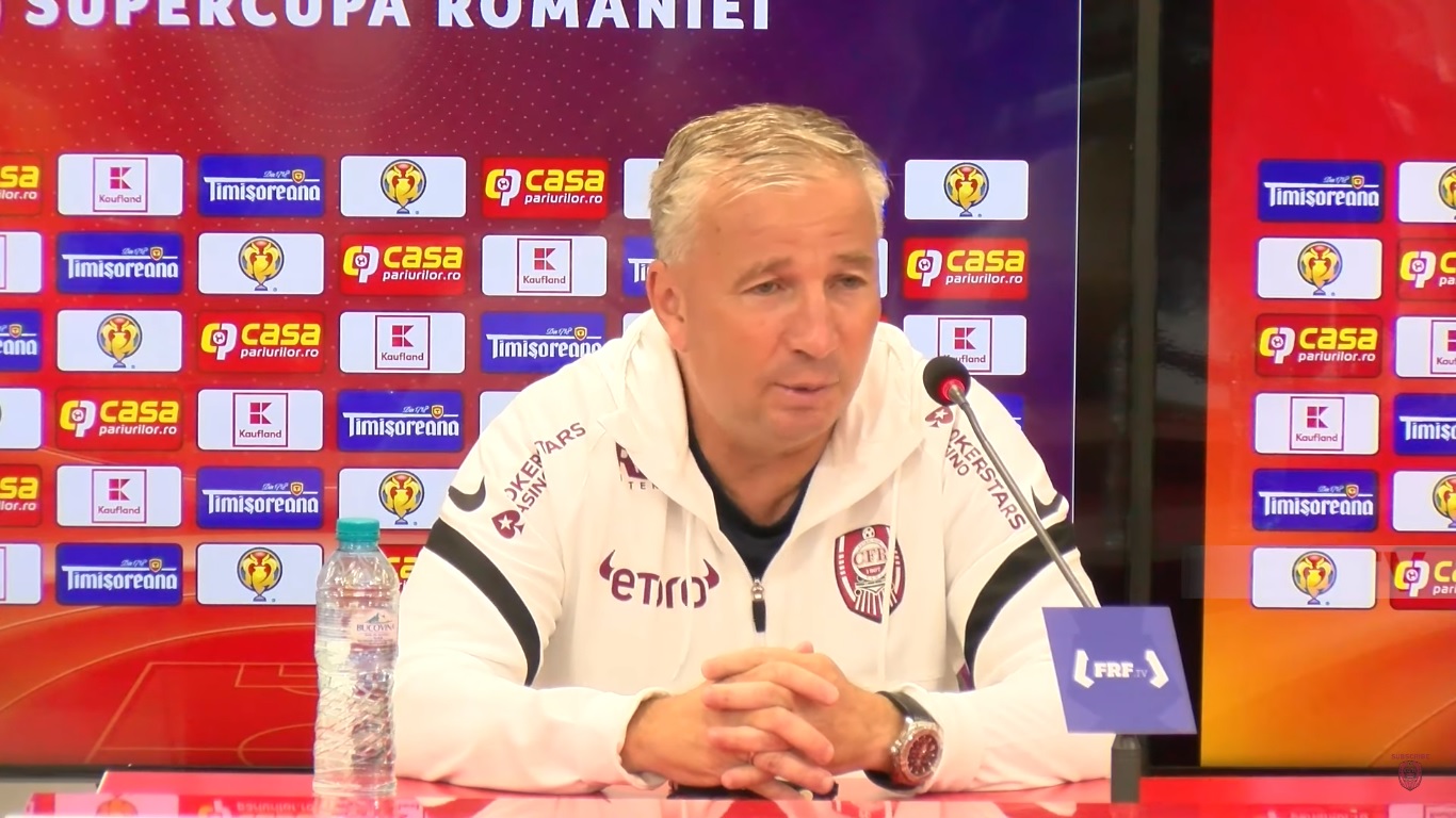 Dan Petrescu nici nu se gândește să rateze Supercupa: ”Nu ne permitem!” Ce schimbări se anunță față de meciul cu Pyunik