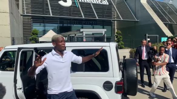 Paul Pogba a fost prezent la reunirea lui Juventus și va semna un contract pe 4 ani