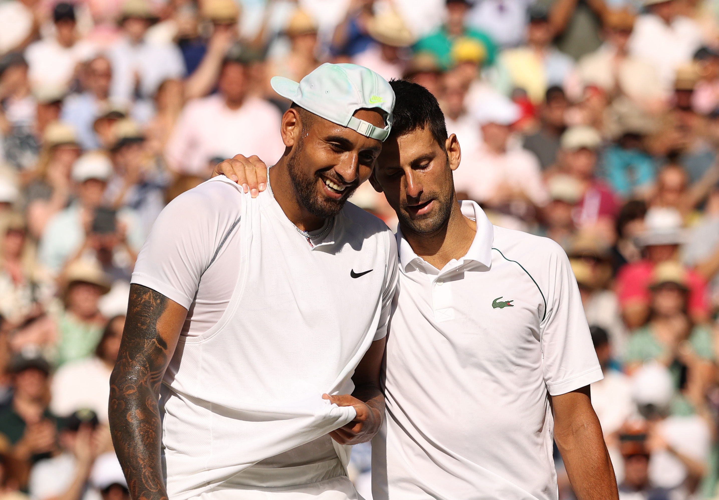 Nick Kyrgios a uitat de ”războiul” cu Novak Djokovic: ”Un fel de zeu!” Australianul nu vrea să mai audă de o finală de Grand Slam