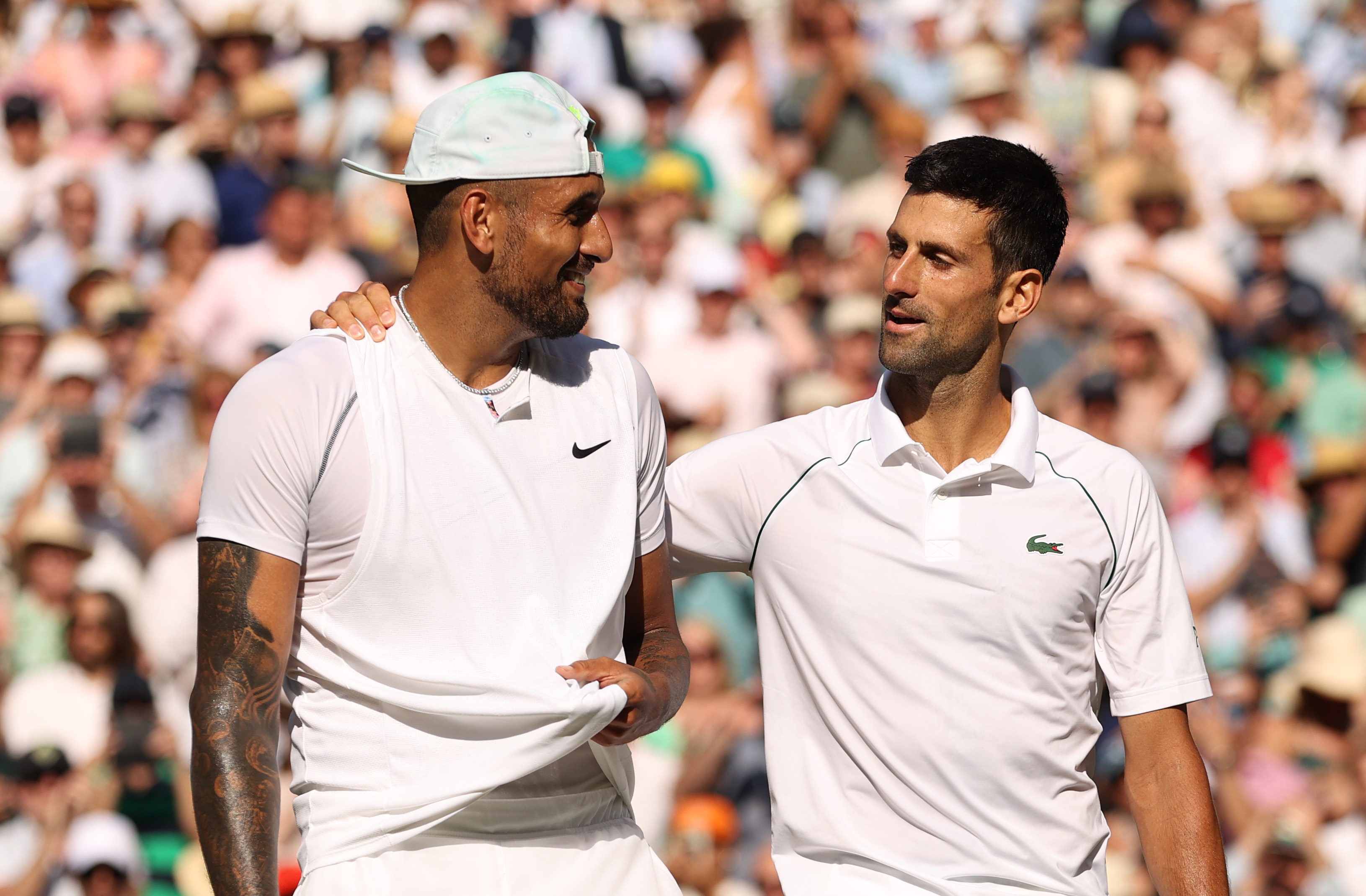 Unde e cina mea? Răspunsul genial primit de Nick Kyrgios de la Novak Djokovic