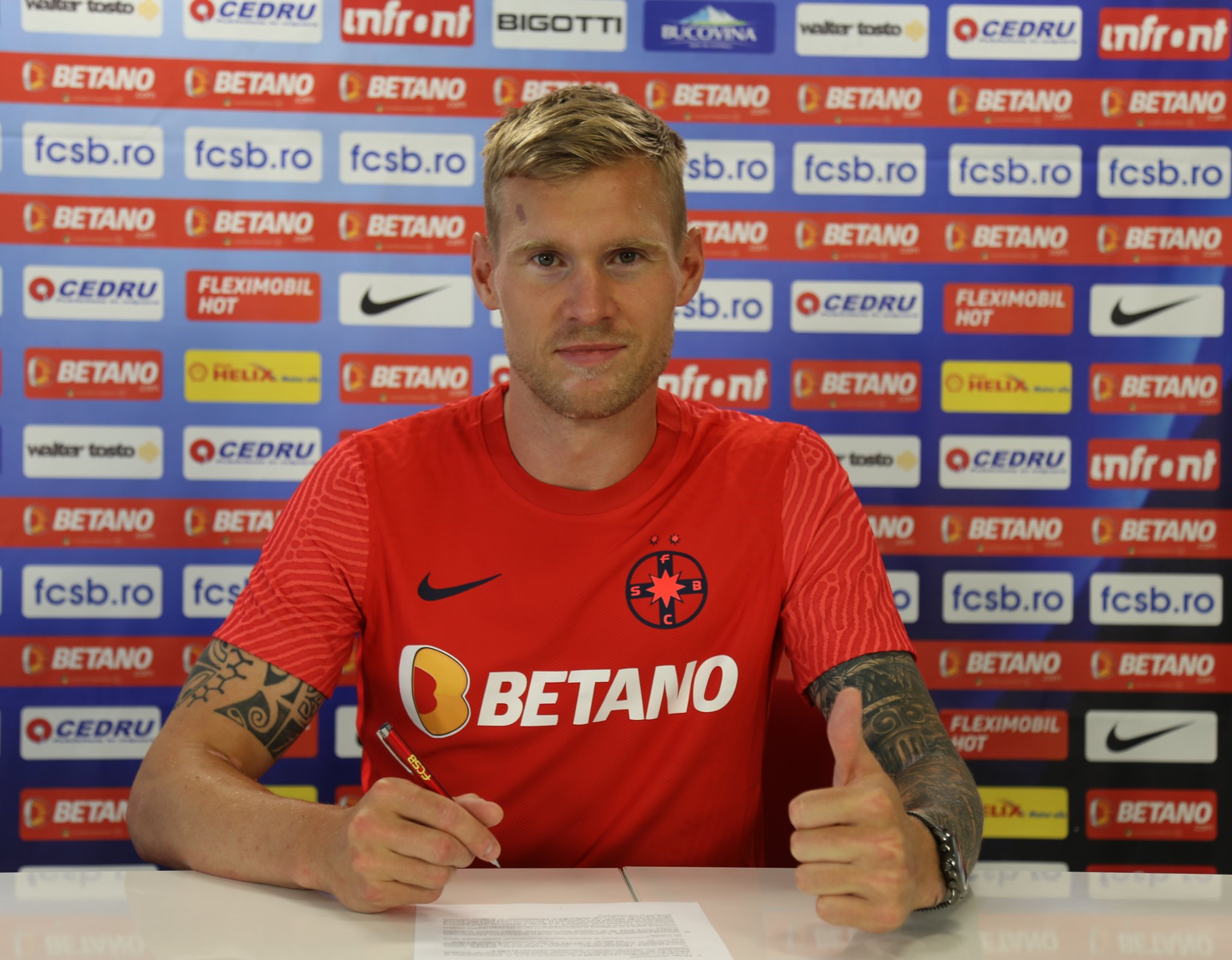 OFICIAL | FCSB a anunțat transferul noului fundaș! Joonas Tamm, "pariul" lui MM Stoica